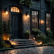 Outdoor lighting fixtures