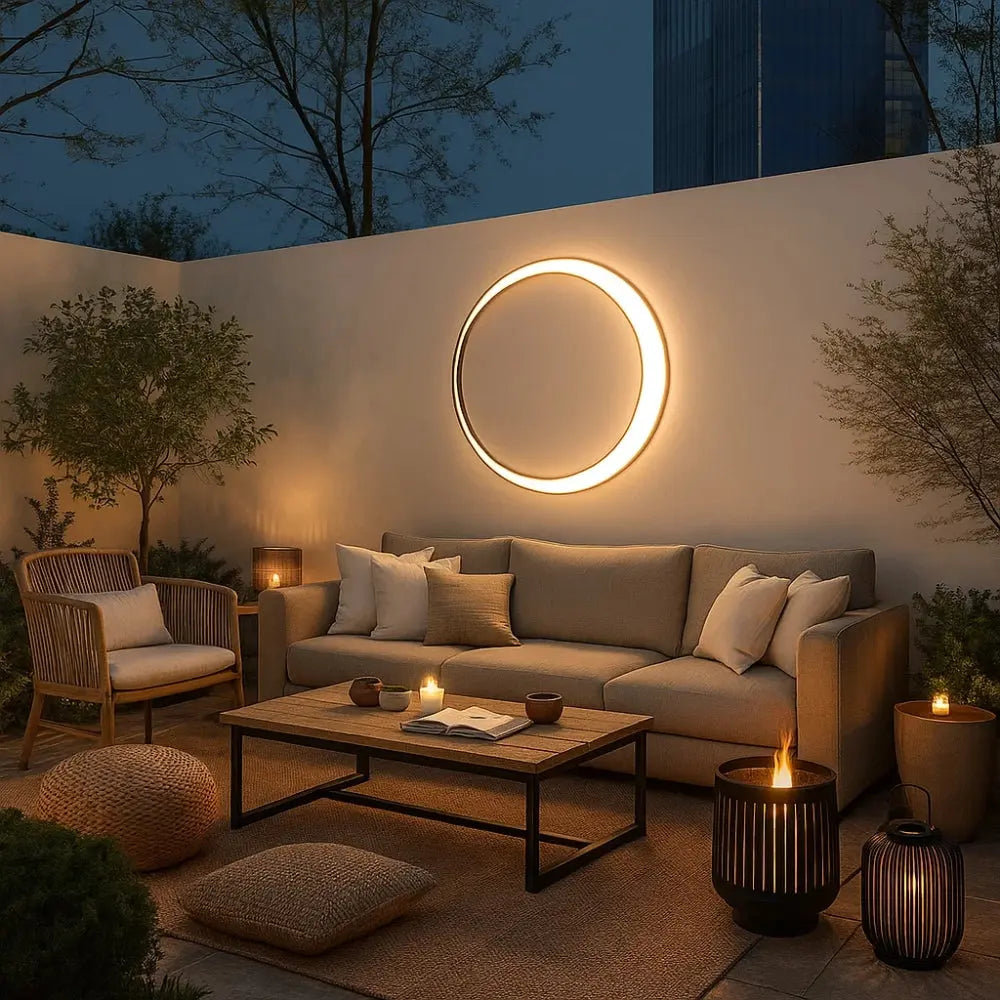 Applique Murale Exterieur - Design Céleste | Moonlight - | Delvanie