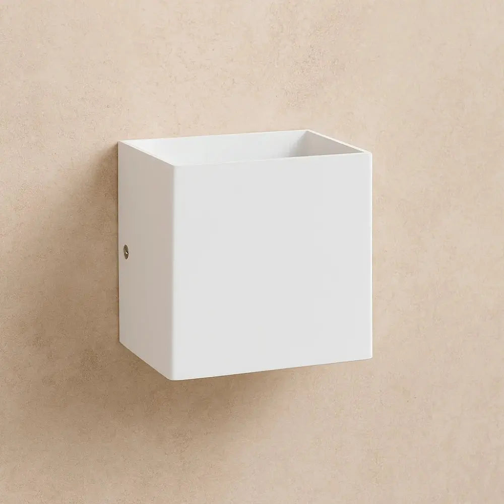 Applique Murale - Élégance Minimaliste | Quadro - Blanc / 12W | Delvanie