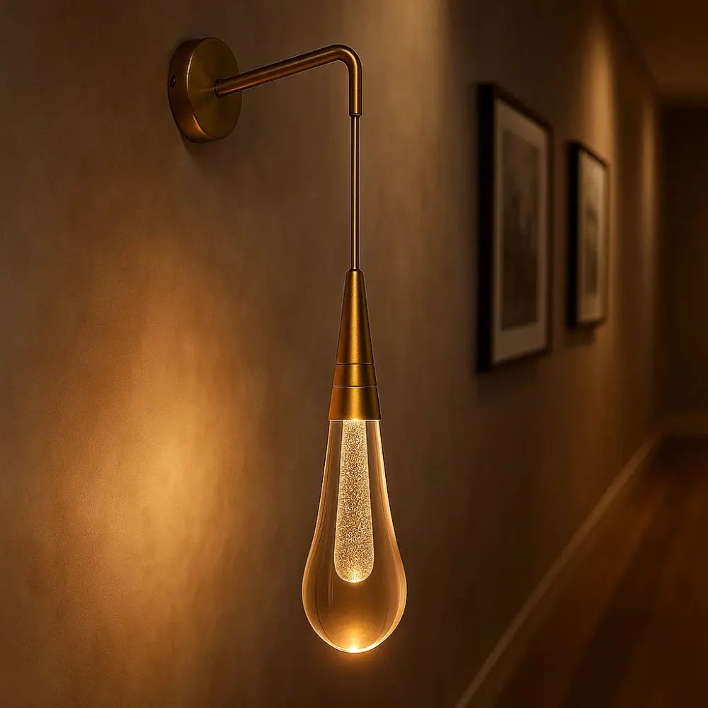 Applique Murale - Éclat Contemporain | Teardrop - | Delvanie