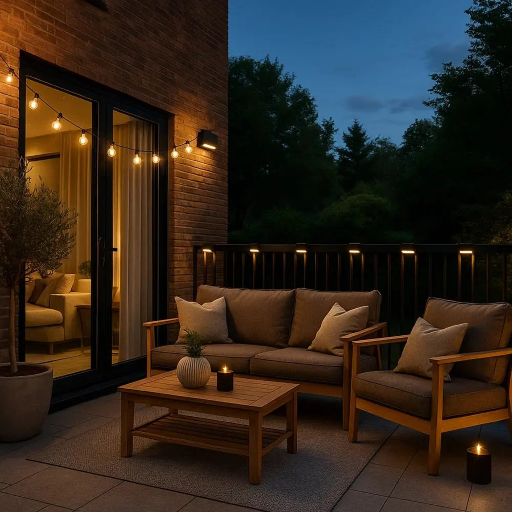 Lampe Solaire Exterieur - Lueur de Balustrade | SolarEdge - | Delvanie