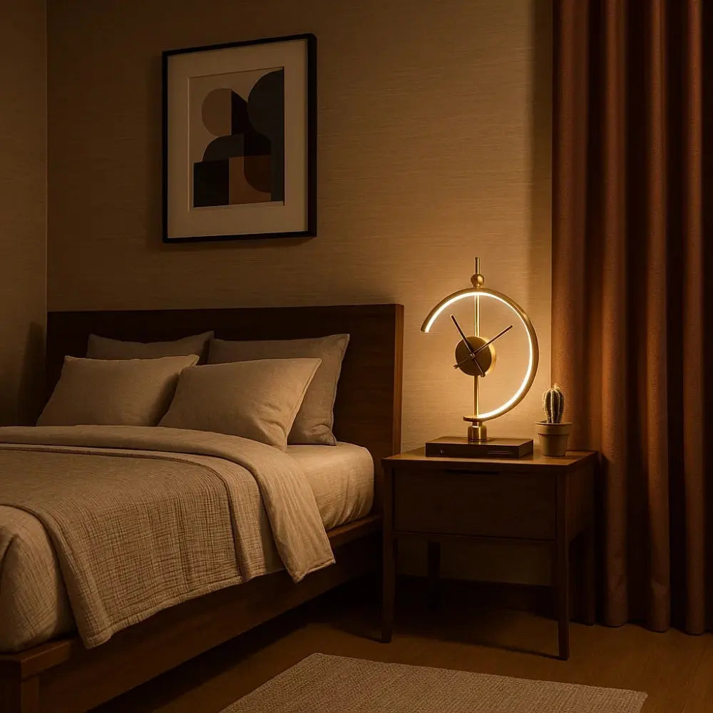 Lampe de Bureau - Lueur Temporelle | ChronoGlow - | Delvanie