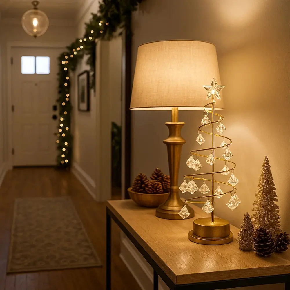 Lampe de Table - Sapin de Noël | Sylas - | Delvanie