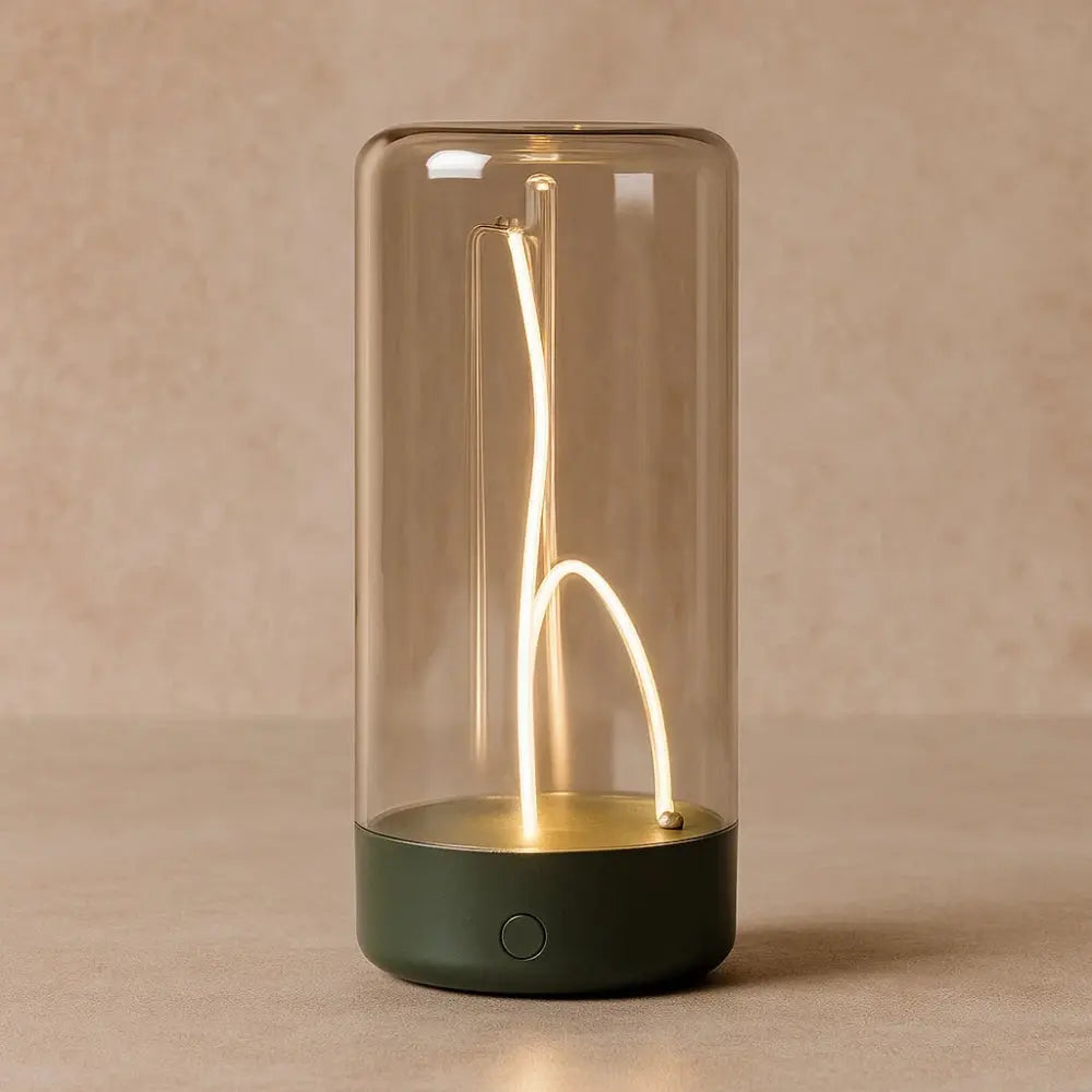 Lampe LED à Filament - Lueur Éternelle | Magnetlight - Vert | Delvanie