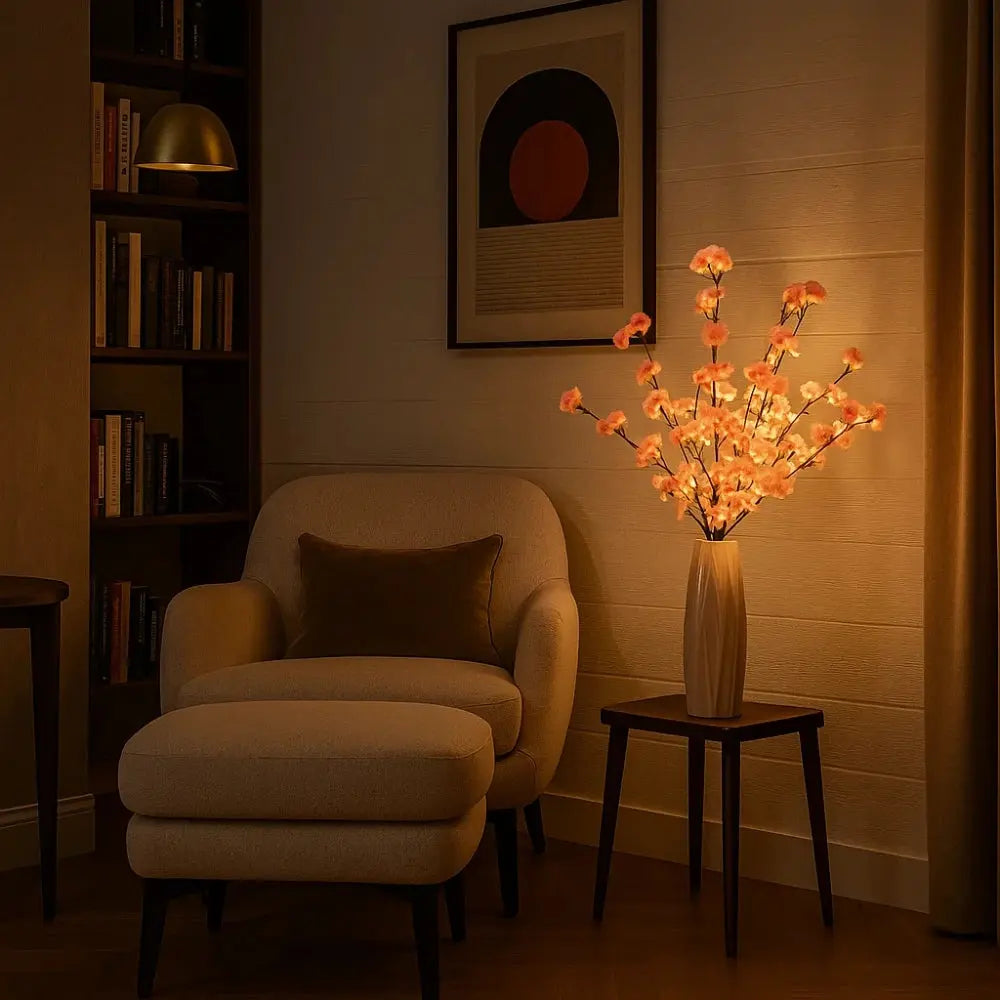 Lampes Fleur - Bouquet Lumineux Enchanté | Florélya - | Delvanie