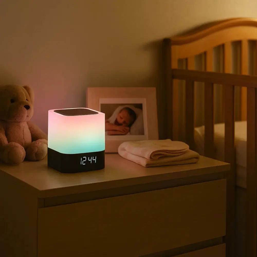 Lampe Enceinte Bluetooth - Lueur Musicale | Sonora - | Delvanie