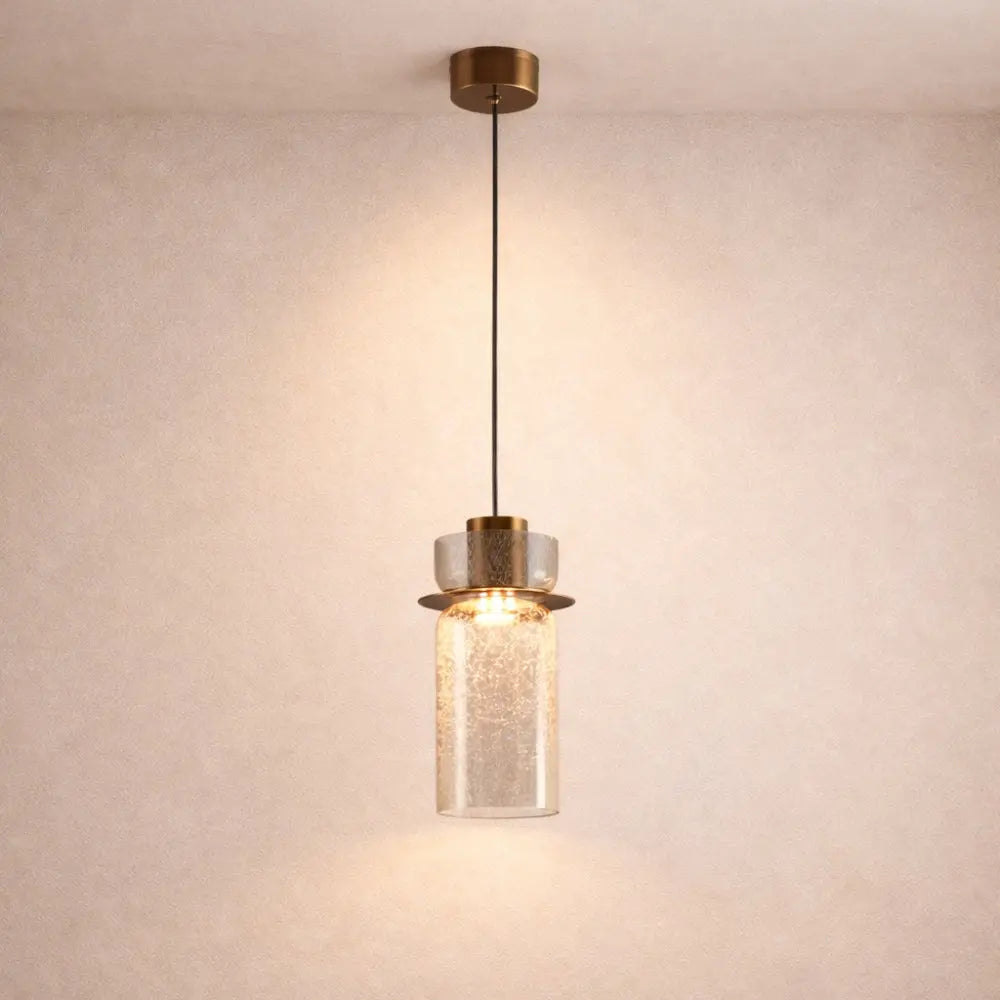 Lampes Suspensions - Verre Fissuré Lueur | Fissoryn - | Delvanie