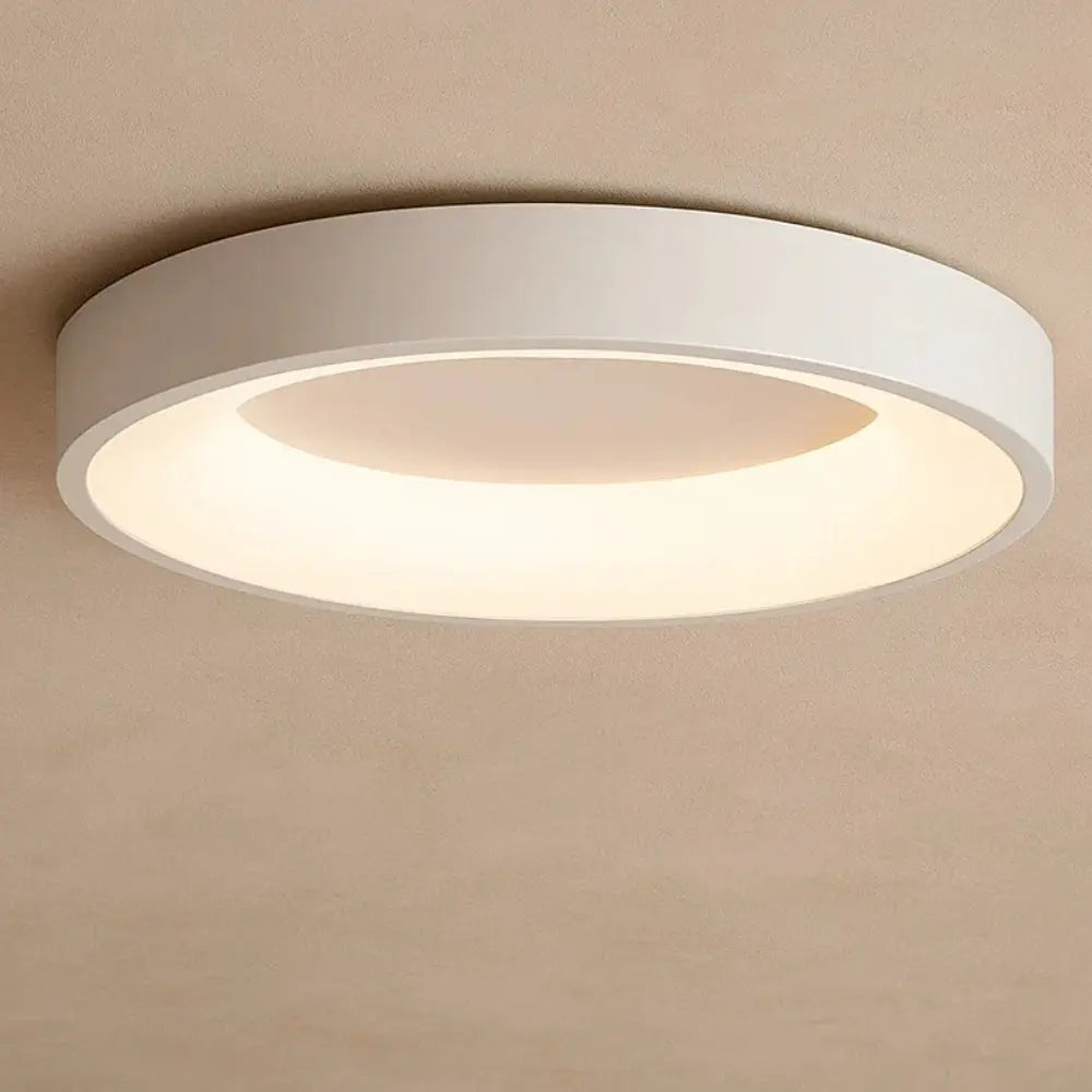 Luminaire Plafonnier - Design Épuré | Luminix - Blanc / 60 cm | Delvanie
