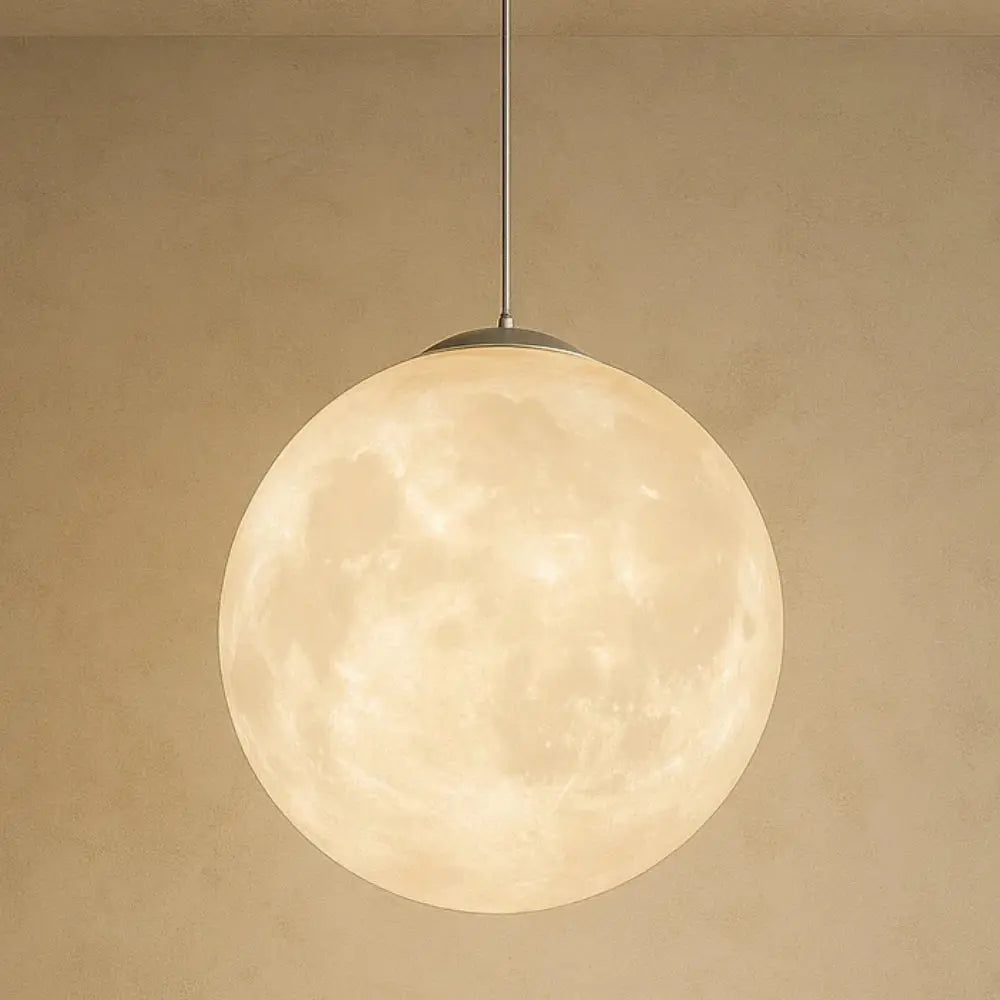 Suspension Luminaire Boule - Pleine Lune | Celestia - Ø 40cm | Delvanie