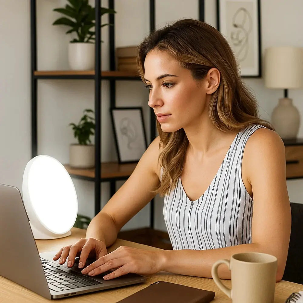 Lampe de Luminothérapie - Éclat Interieur | Solena - | Delvanie