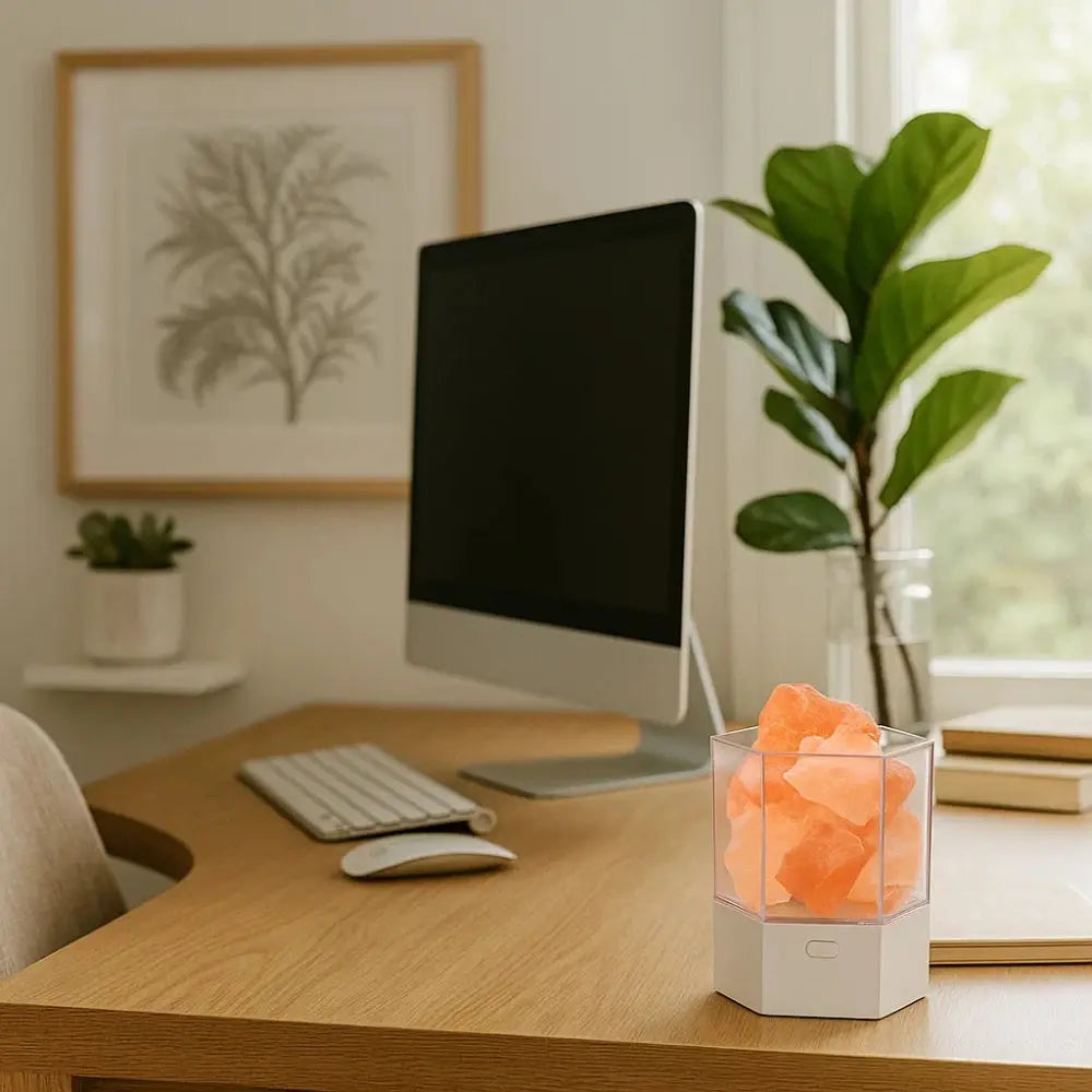 Lampe de Sel - Rayonnement Sérénité | Solara - | Delvanie