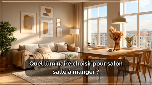 Quel luminaire choisir pour salon salle à manger ? | Delvanie