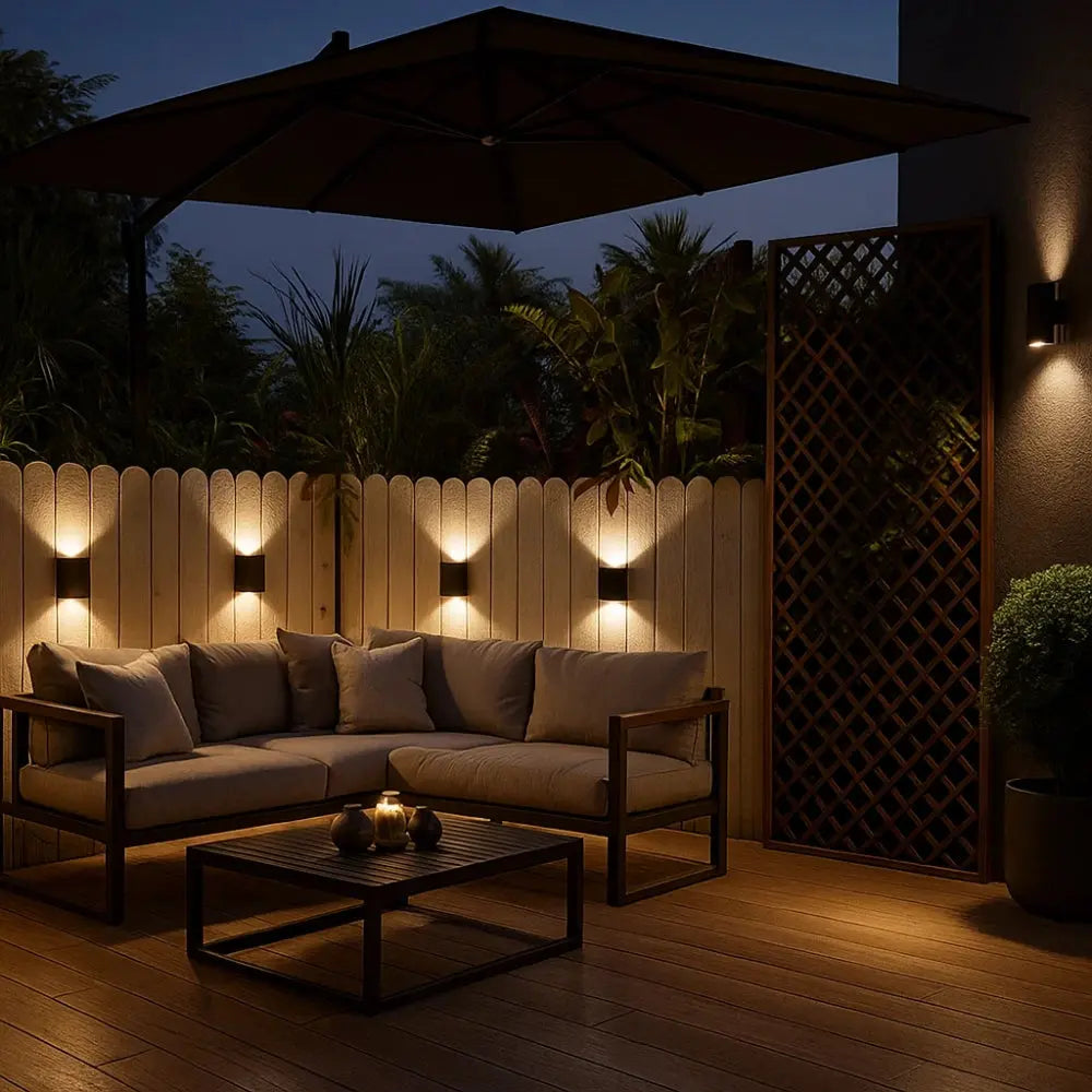 Applique Murale Extérieur Solaire - Lueur Nocturne | SolarBeam -  |   Delvanie