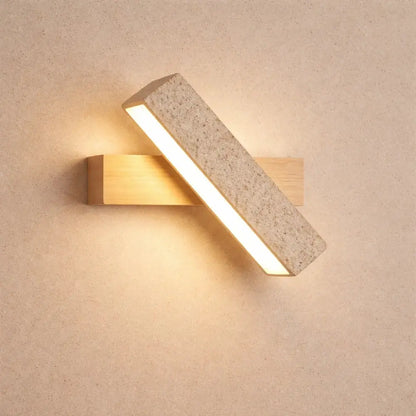 Applique Murale Retro - Pierre Brute Japandi | Trovia -  |   Delvanie