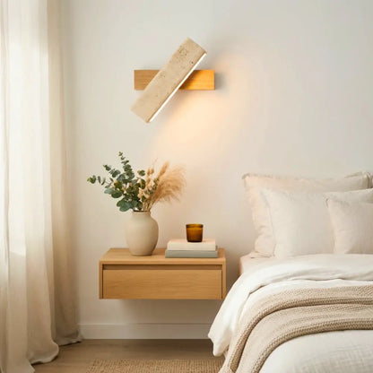 Applique Murale Retro - Pierre Brute Japandi | Trovia -  |   Delvanie