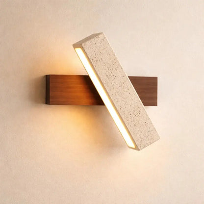 Applique Murale Retro - Pierre Brute Japandi | Trovia -  |   Delvanie