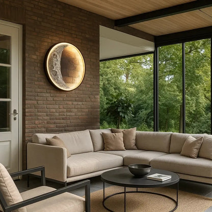 Applique exterieure - Lune d’Inox | Elysor -  |   Delvanie