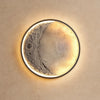 Applique exterieure - Lune d’Inox | Elysor - Ø 60cm |   Delvanie