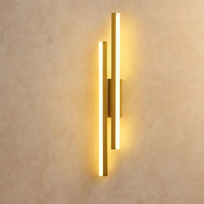 Applique Murale - Lueur Sculptée | Althera - Or (à droite) |   Delvanie