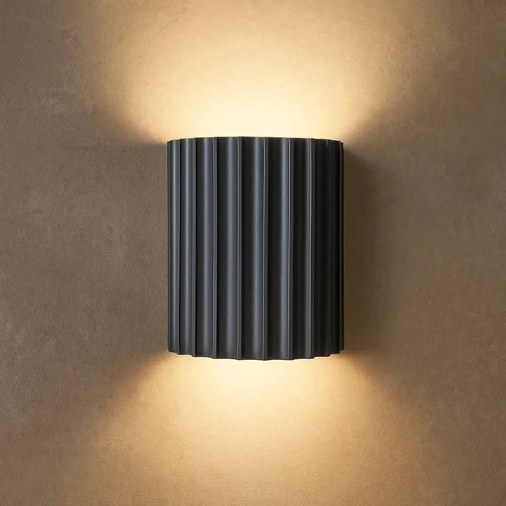 Applique Murale - Lumière Sculptée | Stratum - Gris |   Delvanie