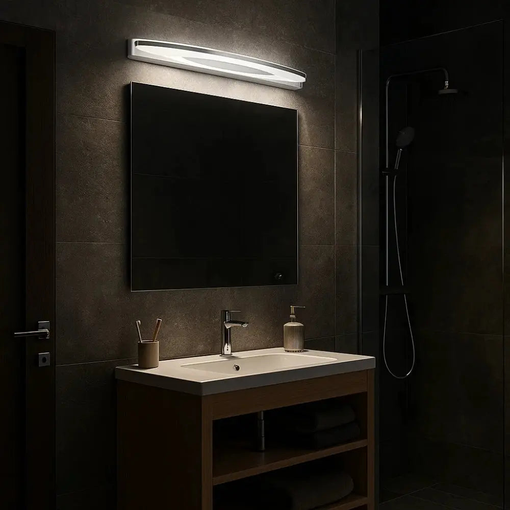 Applique Murale Pour Salle de Bain - Halo Acrylique Moderne | Acryvia -  |   Delvanie