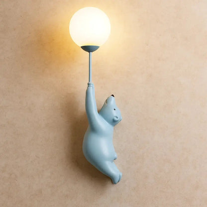 Applique Murale Enfant - Rêve de Lune | Softlight - Côté Ours Bleu |   Delvanie