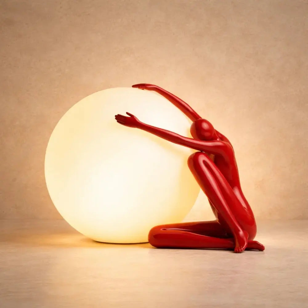 Boule Lampe - Sphère Sculptée Nordique | Orbélya -  |   Delvanie