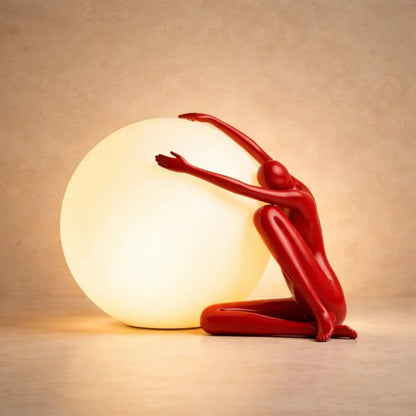 Boule Lampe - Sphère Sculptée Nordique | Orbélya -  |   Delvanie
