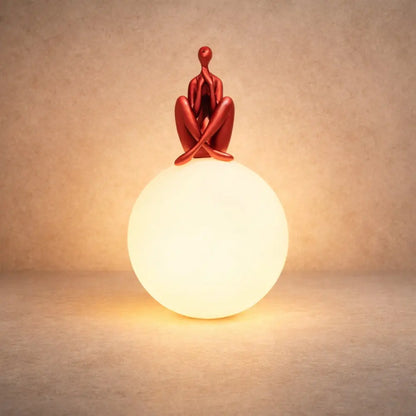 Boule Lampe - Sphère Sculptée Nordique | Orbélya -  |   Delvanie