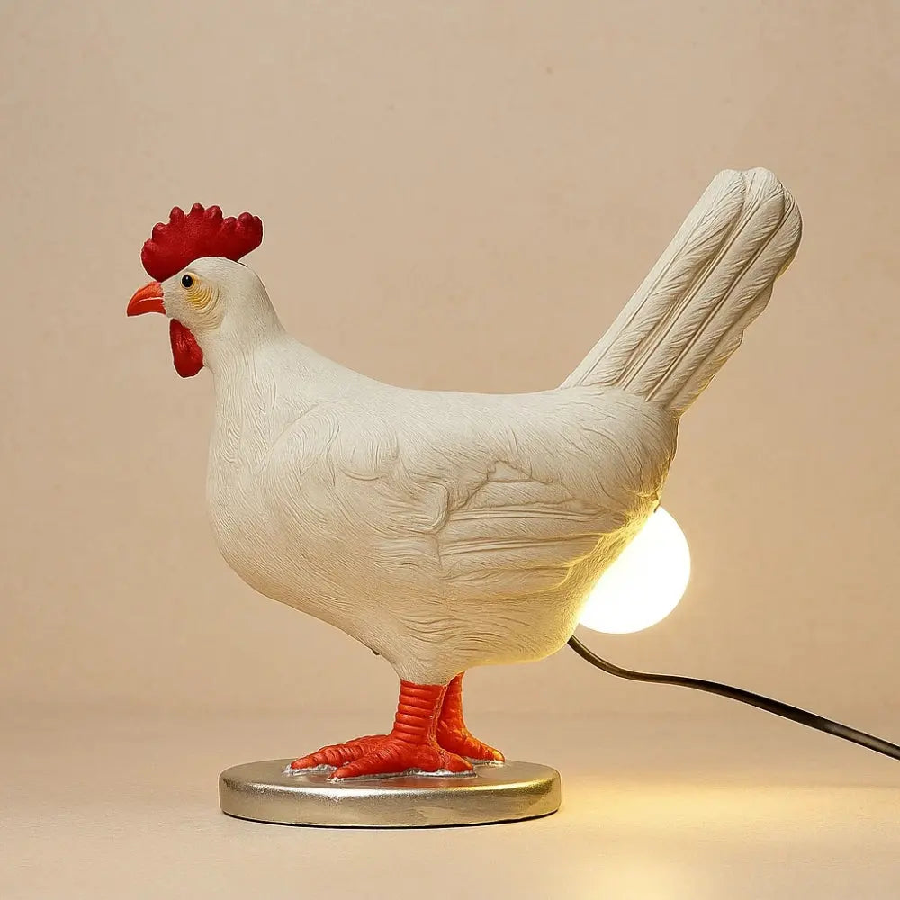 Lampe Poule - Lumière Cocotte | Gallina -  |   Delvanie