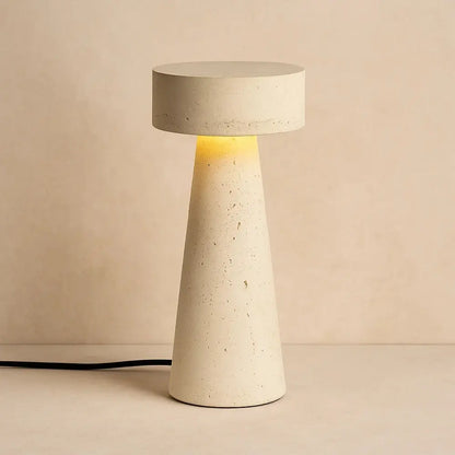 Lampe Travertin - Sculpture Antique | Travera -  |   Delvanie