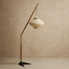 Lampadaire Moderne Sur Pied - Courbe Bois Médiévale | Eldoryn -  |   Delvanie