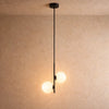 Pendant Lamp - Nocturnal Brass Spheres | Zoréa
