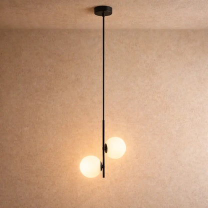 Lampe À Suspension - Sphères Laiton Nocturne | Zoréa