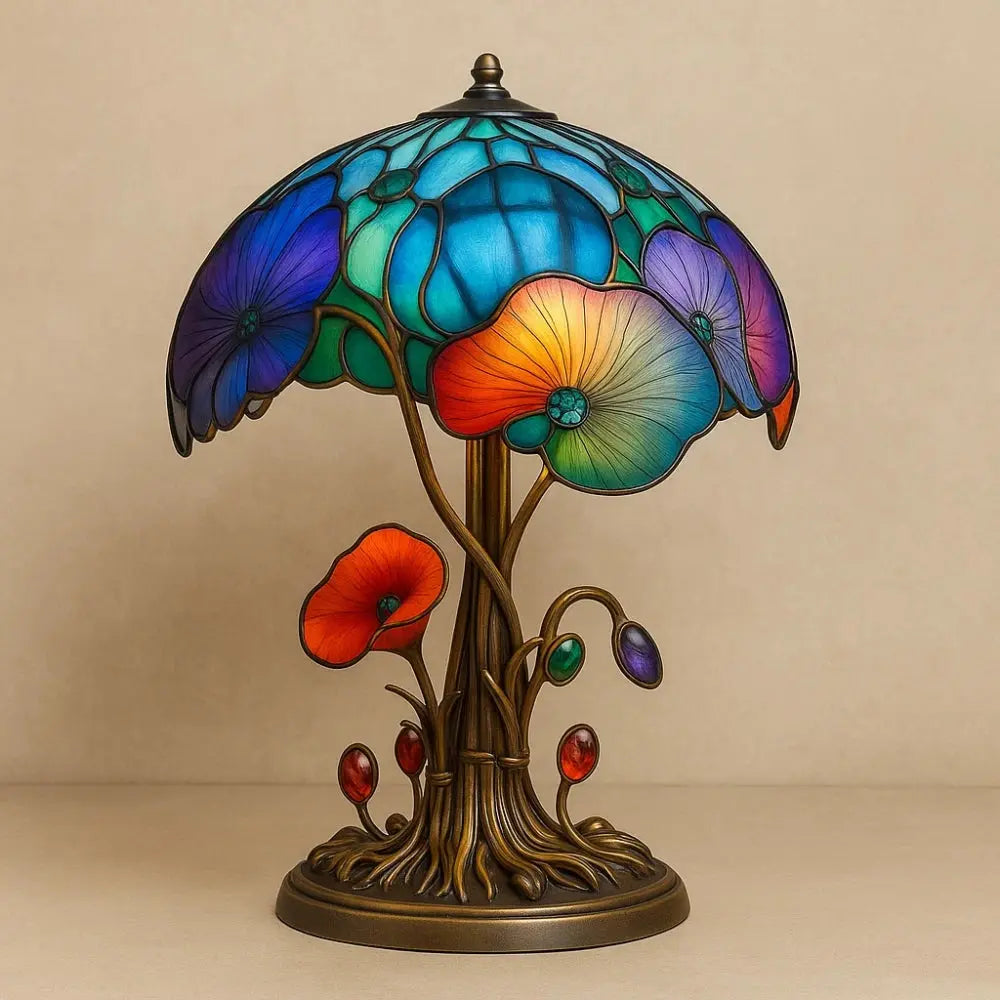 Lampe Champignon - Forêt Enchantée | Lunora - Feuille de lotus |   Delvanie