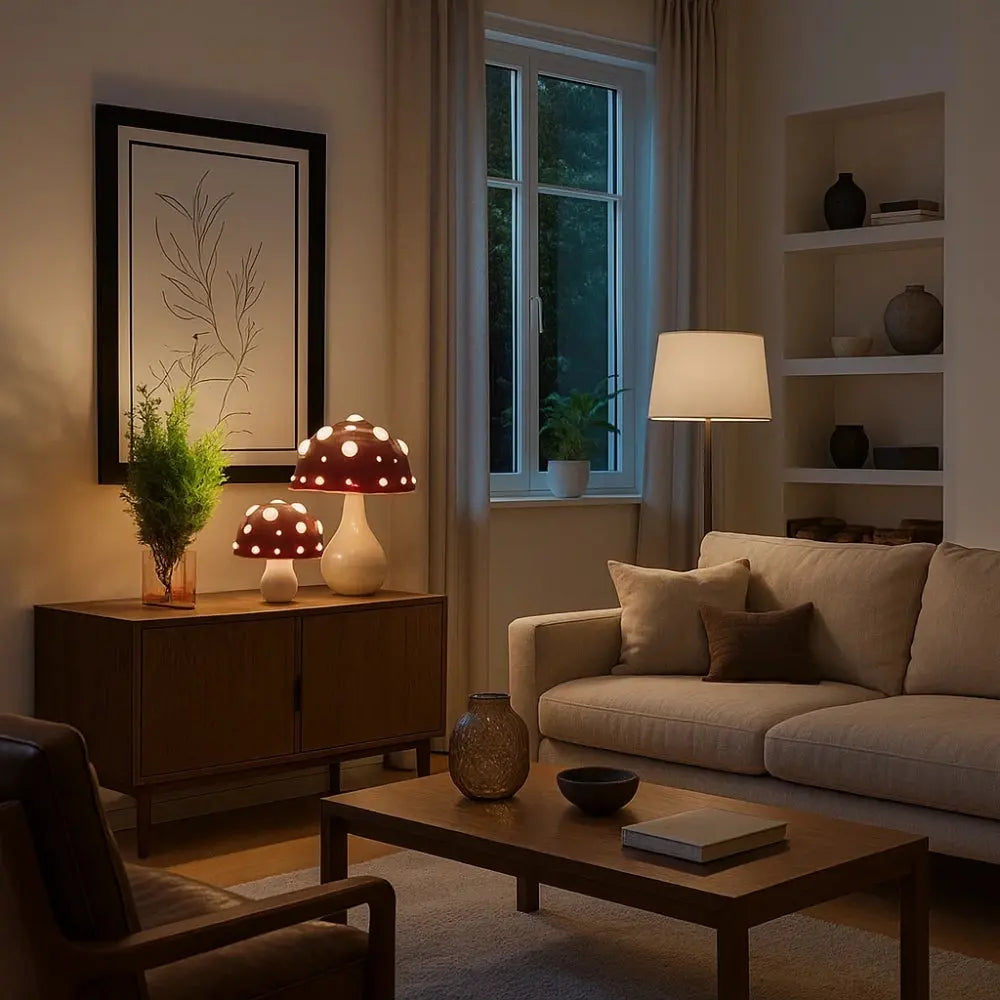 Lampe Champignon - Lueur Magique | Fuara -  |   Delvanie