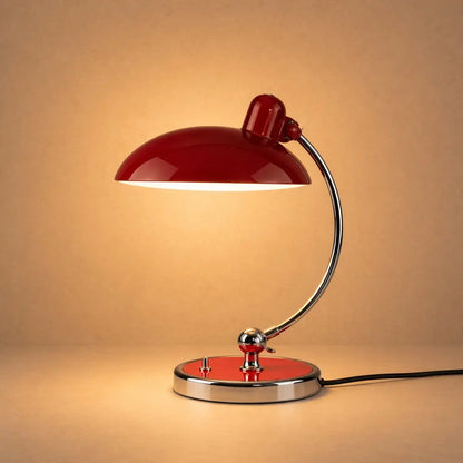 Lampe De Bureau Vintage - Dôme Rétro Courbé | Valdsen -  Lampe Delvanie