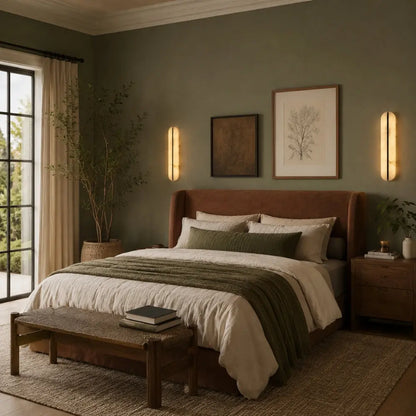 Lampe Mural - Marbre Vertical Élégant | Albastra -  Applique murale Delvanie