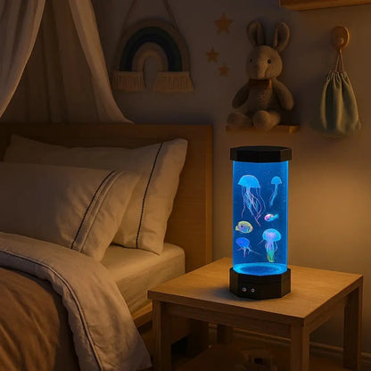 Lampe a lave meduse - Vagues Lumineuses | Oceana -  |   Delvanie