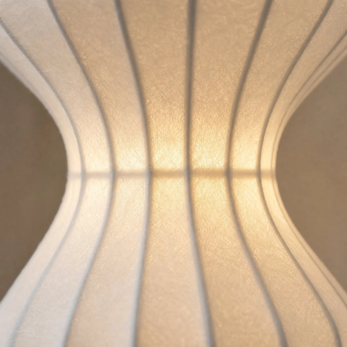 Detail de la taille pincee et de la trame de soie traversee par la lumiere | Delvanie