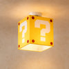 Lampe de Plafond - Cube Ludique Jaune | Quéria -  Luminaire plafonnier Delvanie