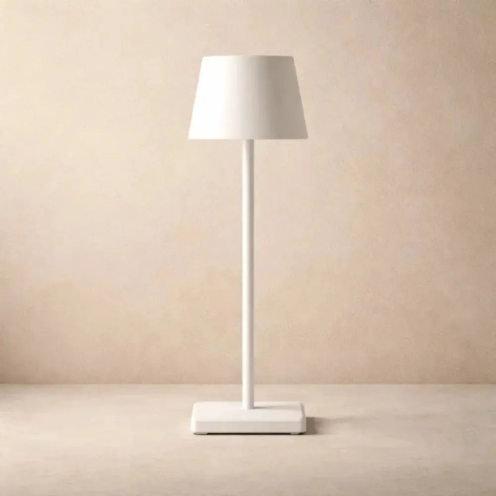 Lampe de Table LED Sans Fil - Élégance Japandi Discrète | Lysora -  |   Delvanie