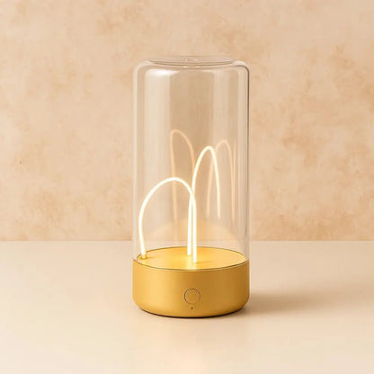 Lampe LED à Filament - Lueur Éternelle | Magnetlight - Jaune |   Delvanie