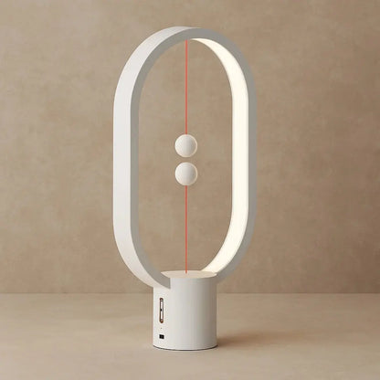 Lampe Magnétique - Lumière Futuriste | Magnetra - Blanc |   Delvanie