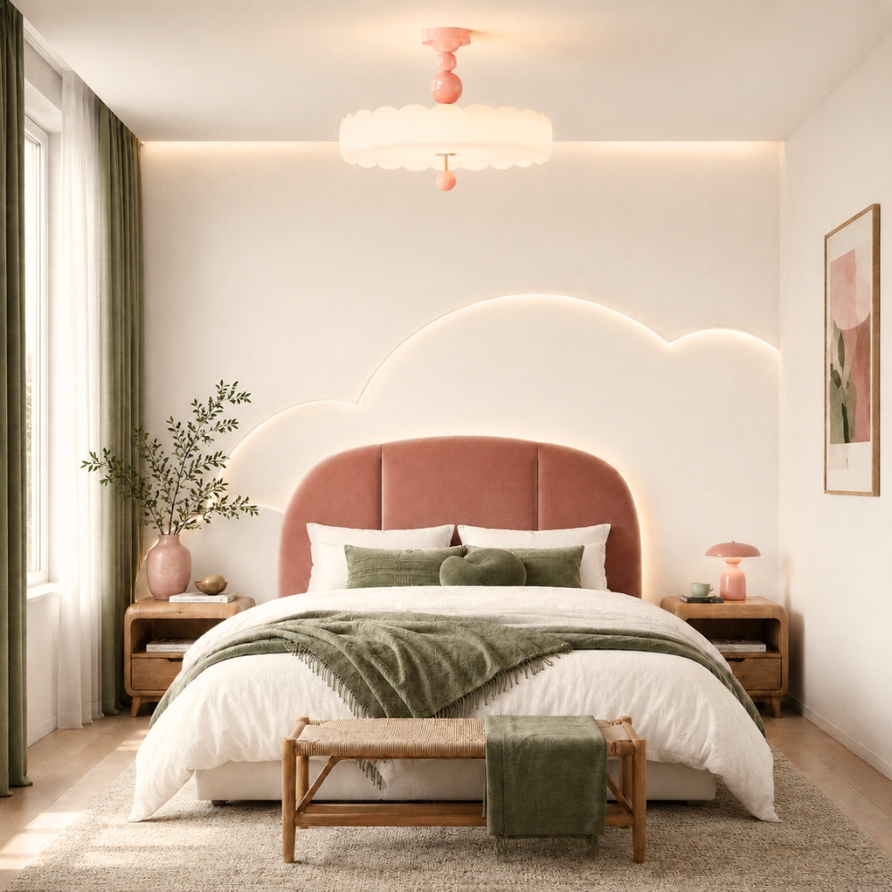 Lampe Plafonnier LED - Nuage Crème Doux | Nuvella