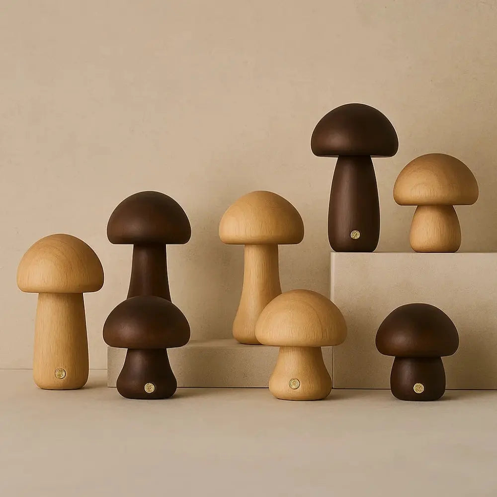 Lampe de Chevet Champignon - Éclat Bohème | Mushara -  |   Delvanie