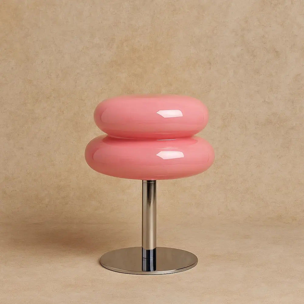 Lampe de Table Design - Retro Sucré | PopGlow - Rose |   Delvanie