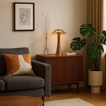 Lampe De Table Led - Cristal Sans Fil Étincelant | Crystalia -  |   Delvanie