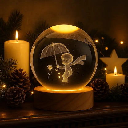 Lampe de Chevet Enfant - Ambiance Magique | Starli - Petit Prince |   Delvanie