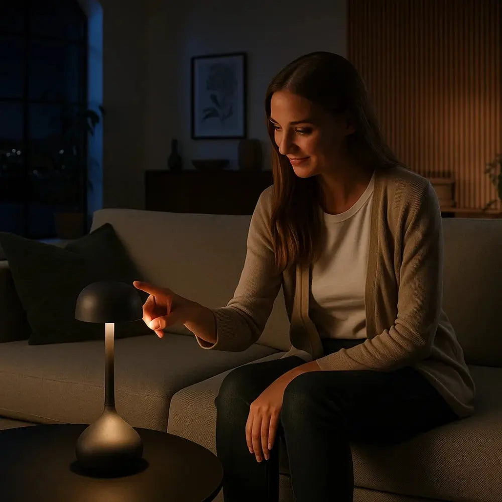 Lampe de Bureau LED - Champi Lumineux | Mushara -  |   Delvanie